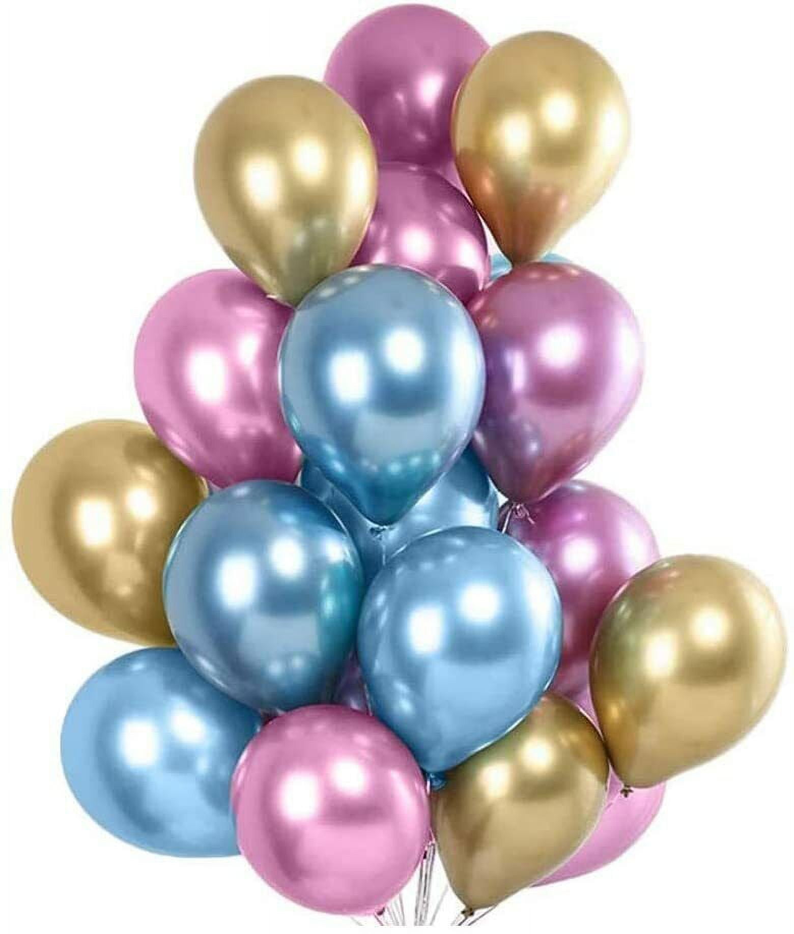 CJC Metallic Balloons Party Balloons, Rainbow Balloons, Latex Balloons ...