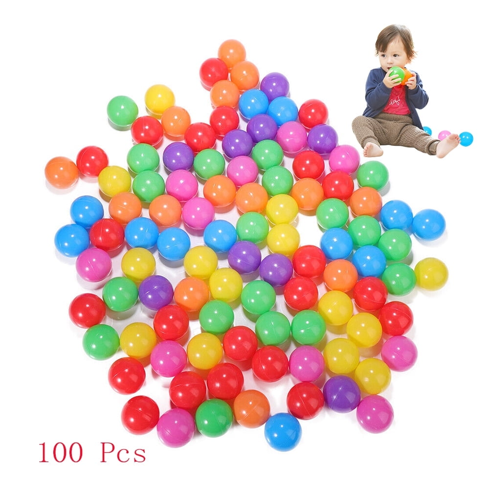 Pack And Play Kids Ball Pit Balls, 100pcs Colorful Fun Phthalate