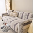 thumbnail image 1 of CJC Stretch Sofa Cover Thick Non Slip Couch Sofa Slipcover Furniture Protector with 1 Pillowcase for Kids Dogs Cats Pets (4-Seater, Gray), 1 of 18