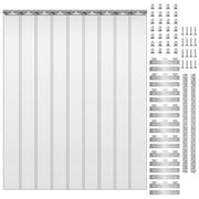 CJC Transparent PVC Soft Door Strip Curtain Door Freezer Supermarket Restaurant Strip Door Curtain