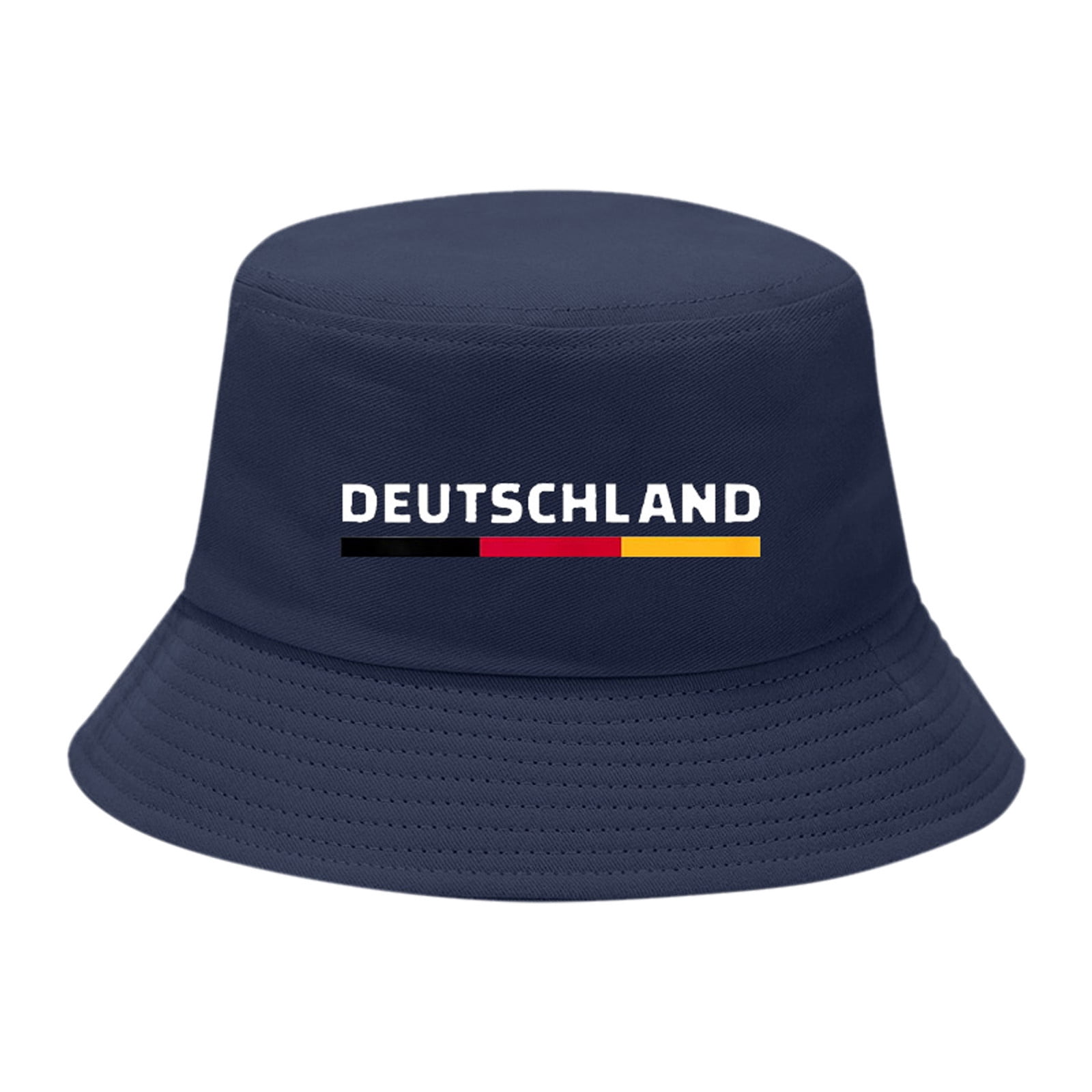 Generisch Deutschland Fanhut – Sonnenhut, Fischerhut Mit Bundesadler, 100% Polyester, Waschbar, Zusammenfaltbar