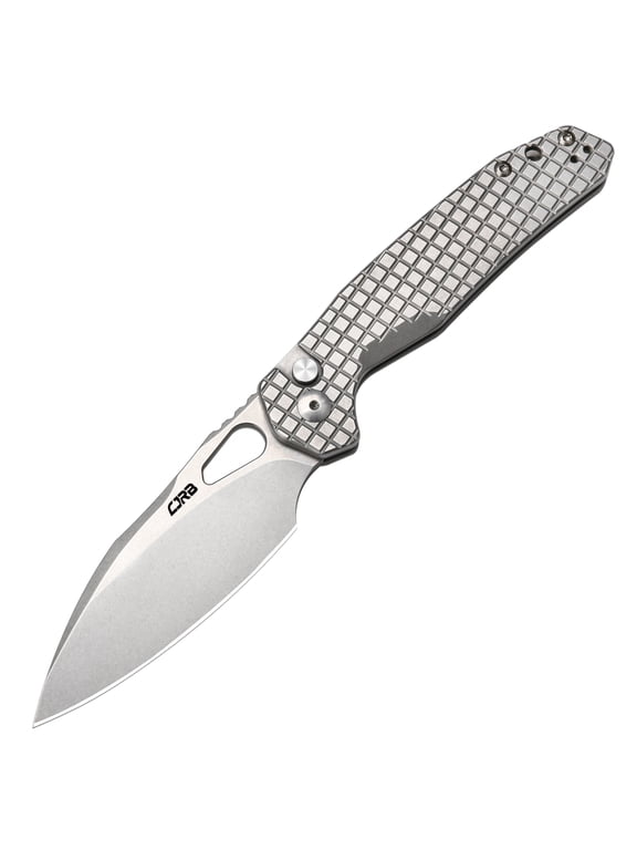 Frack J1931 AR-RPM9 Steel Blade Steel(Frag pattern) Handle Folding Knives - Stone Wash (J1931-FST)