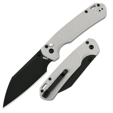 CJRB Large Pyrite-Light Pocket Folding Knife, J1945L-BGY