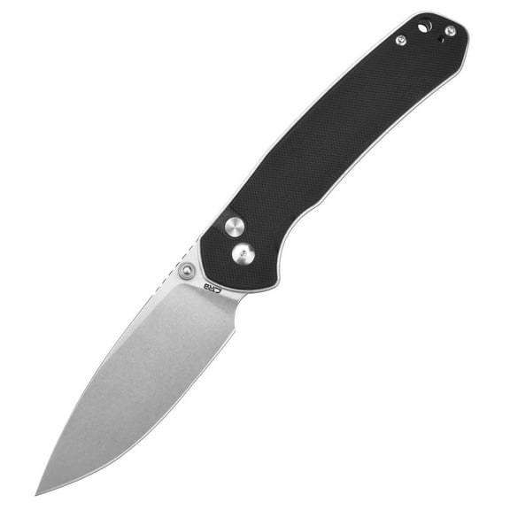 CJRB Large Pyrite Pocket Folding Knife, J1925L-BK