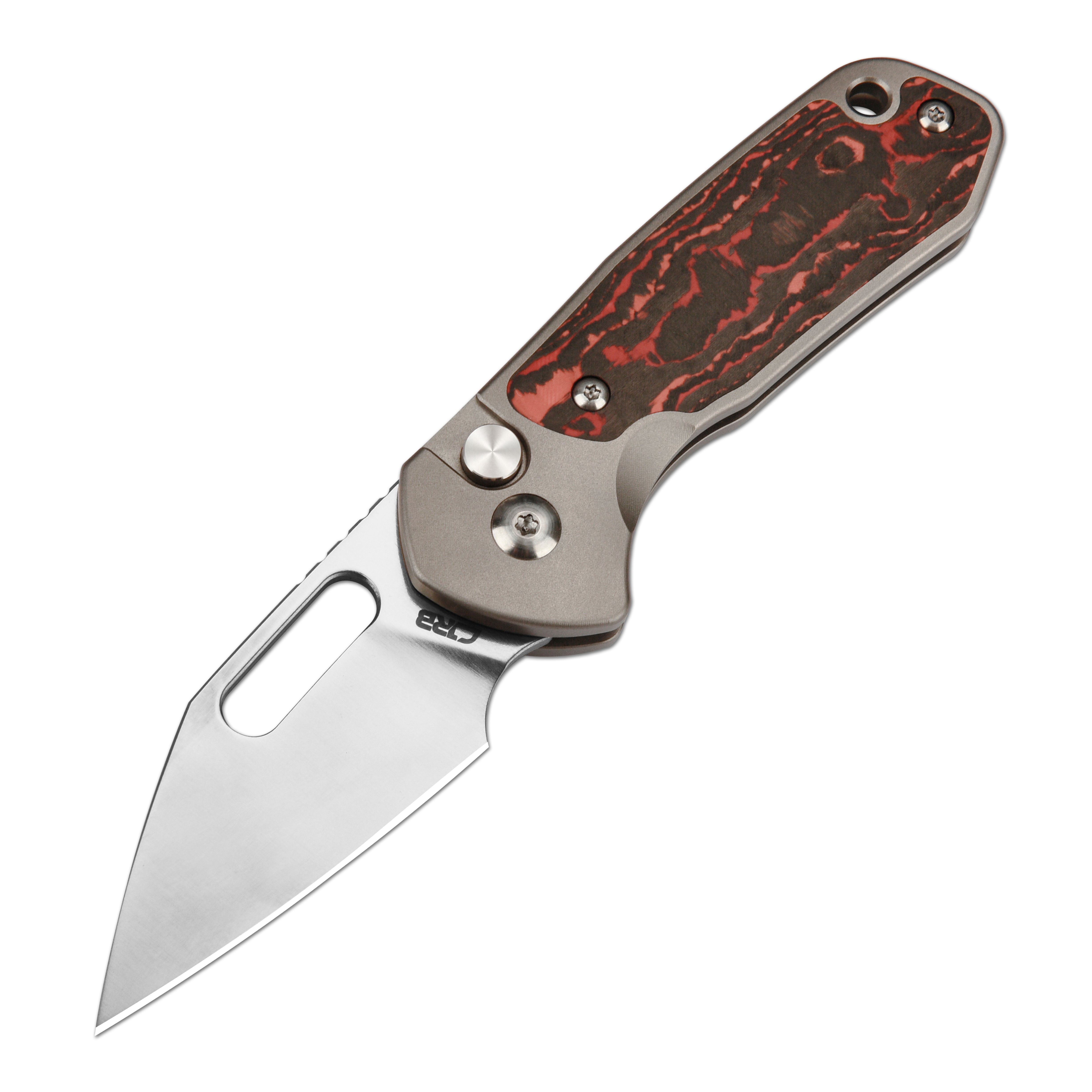 CJRB Mini Pyrite Pocket Folding Knife, J1933T-FCMV