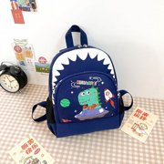 CJUAN 10.62" Toddler Lightweight Small Kids Mini Backpack for Boys Girls, Cartoon Dinosaur Travel Bag,Preschool Kindergarten