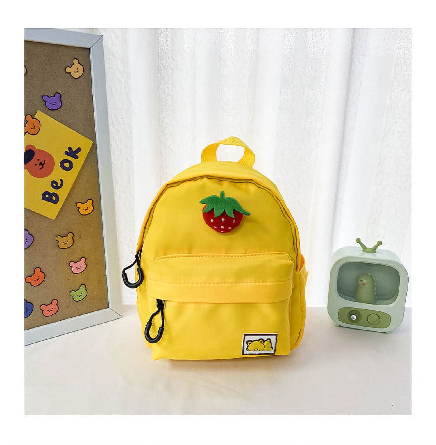 CJUAN Cute Toddler Preschool Backpack with Chest Strap Mini School Book