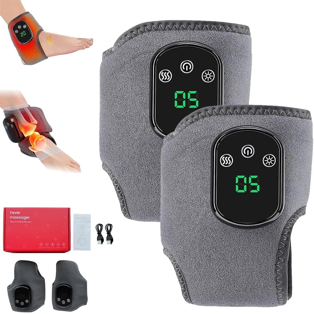 CJYGEGE Foot Massager, Portable Foot Renew Triple Method Massager Customizable Massage, Wireless Feet Massagers for Neuropathy for Home/Office/Travel