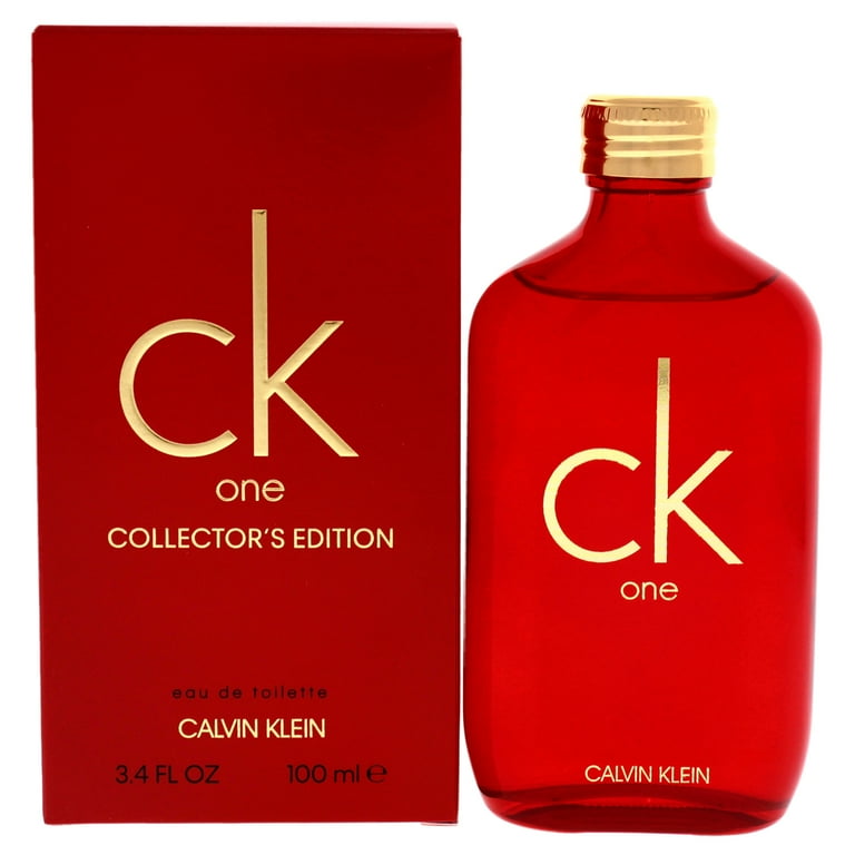 CK ONE RED COLLECTOR EDITION 3.4 OZ EDT - Walmart.com