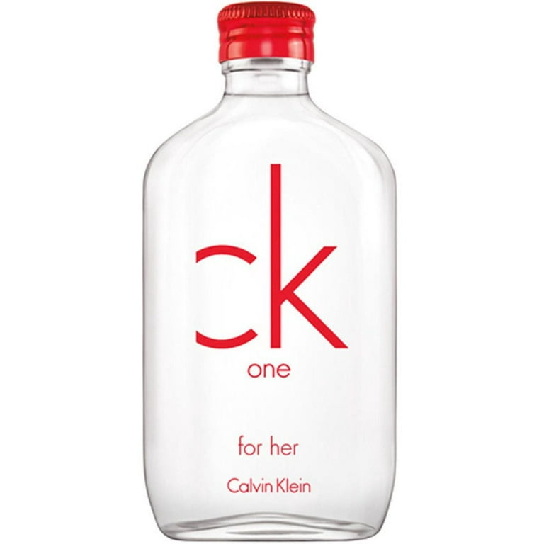 Calvin Klein Ck One Red Eau De Toilette, Perfume for Women, 3.4 Oz