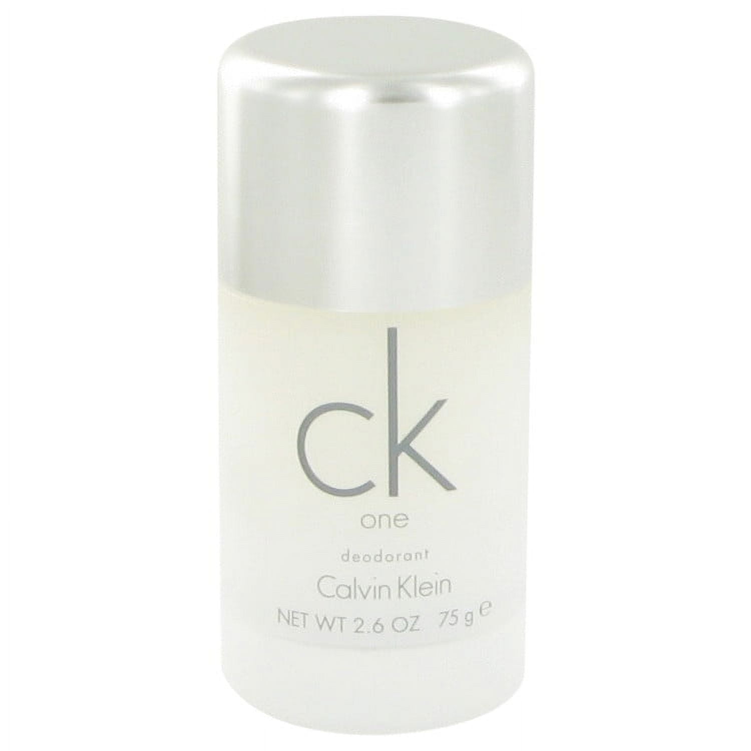   CK One Deodorant 75g 3本セット CK ONE by Calvin Klein Deodorant Stick 2.6 oz For Men - Walmart.com