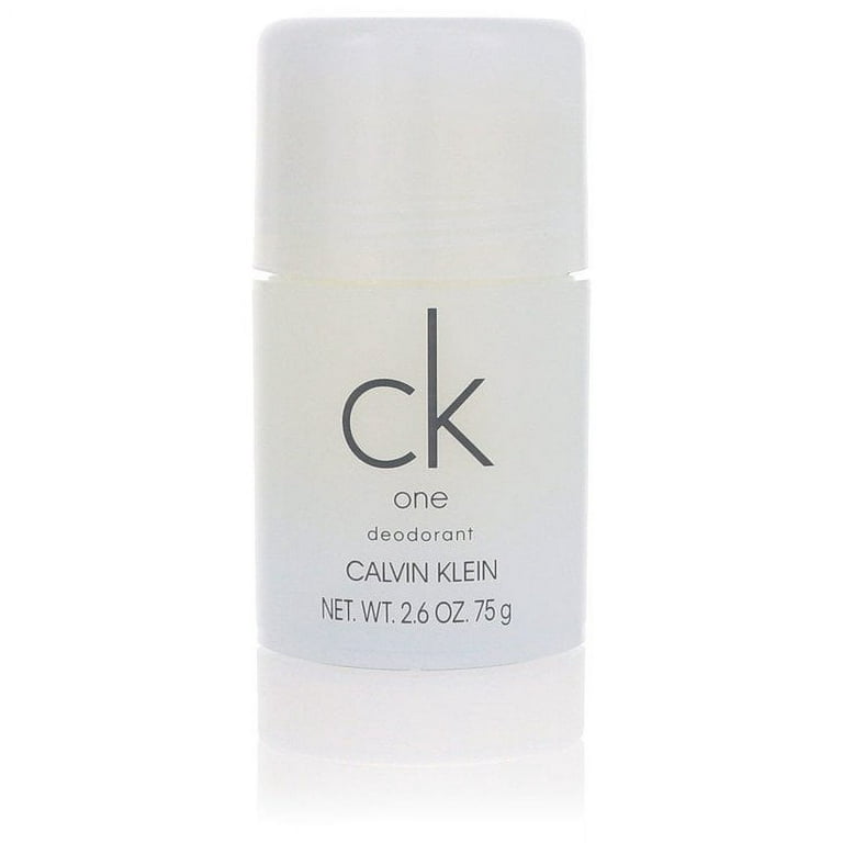 CK ONE by Calvin Klein Deodorant Stick 2.6 oz Pack of 4