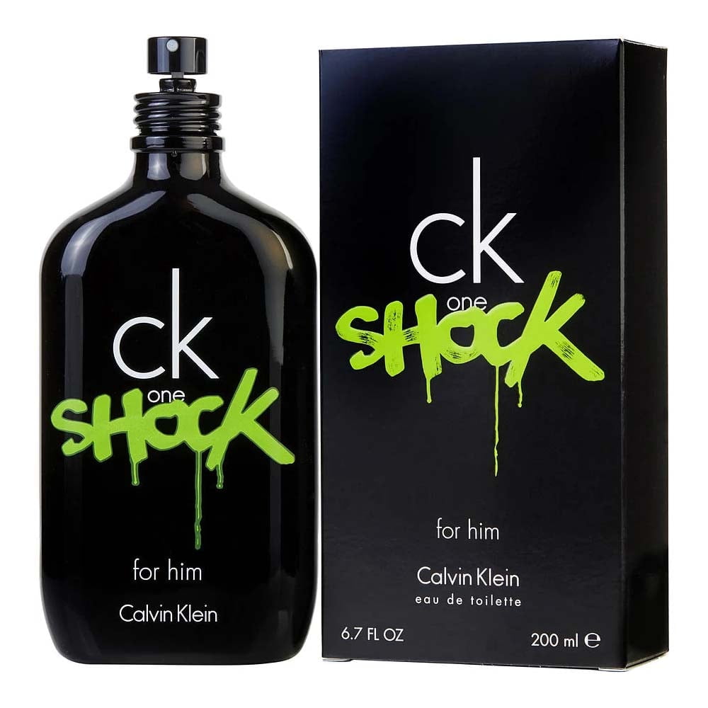 Calvin Klein CK One Shock, 6.7 oz Eau De Toilette Spray for Men