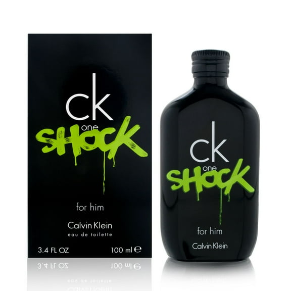CK One Shock by Calvin Klein for Him 3.4 oz Eau de Toilette Spray