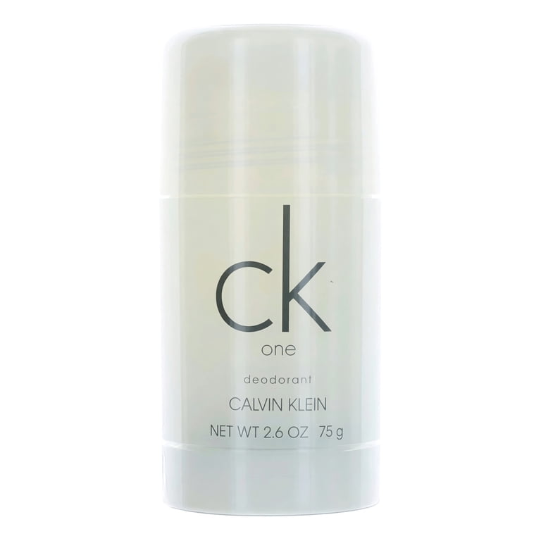 Calvin Klein, Deodorant Stick, 2.6 Oz, Unisex, Refreshing Scent