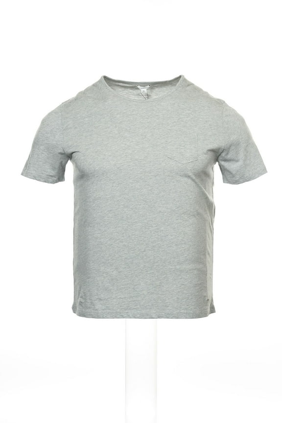 CK One by Calvin Klein Light Gray Heather T-Shirt Tee Shirt, Size 2XLarge