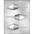 thumbnail image 1 of CK Products 3-1/2-Inch Soft Ice Cream Sucker Chocolate Mold, 1 of 1