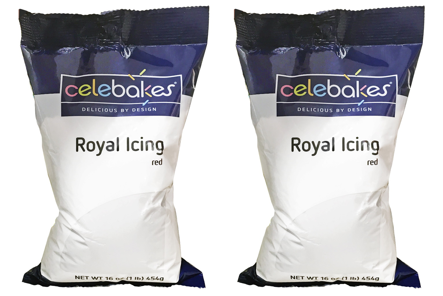 CK Products Celebakes Royal Icing Mix 1 Pound - Pack of 2 (Red)