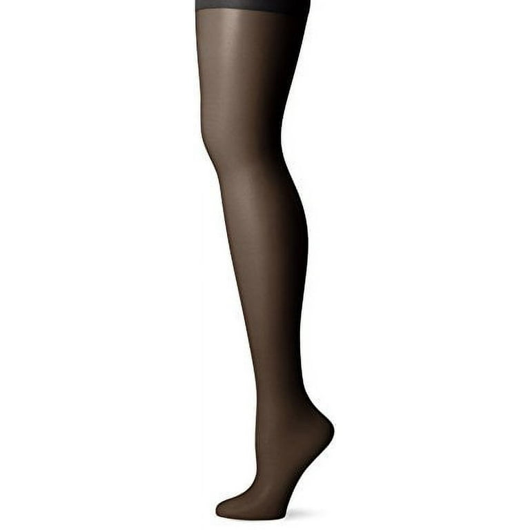 CK Women s Active Sheer Pantyhose with Control Top Black Size C