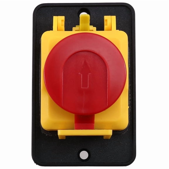 CK31 400VAC Motor Magnetic Self-Locking Switch 6 Pin Metal Cutting Machine and Stop Button