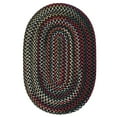 thumbnail image 1 of CK47R120X120 Chestnut Knoll - Black Satin 10 round Rug, 65% Nylon/35% Polypropylene - Round., 1 of 3