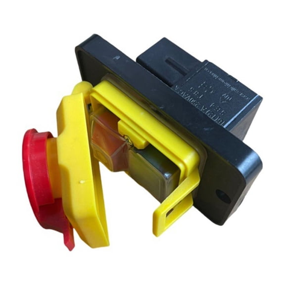 CK5 AC250V 4-Pin Start Stop No Volt Release Push Button Switch Common to Woodshop and Metalwork Machines