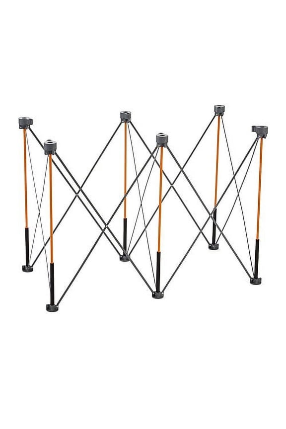 CK6S 30 in. x 24 in. x 48 in. Steel Centipede Work Support Sawhorse with Accessories