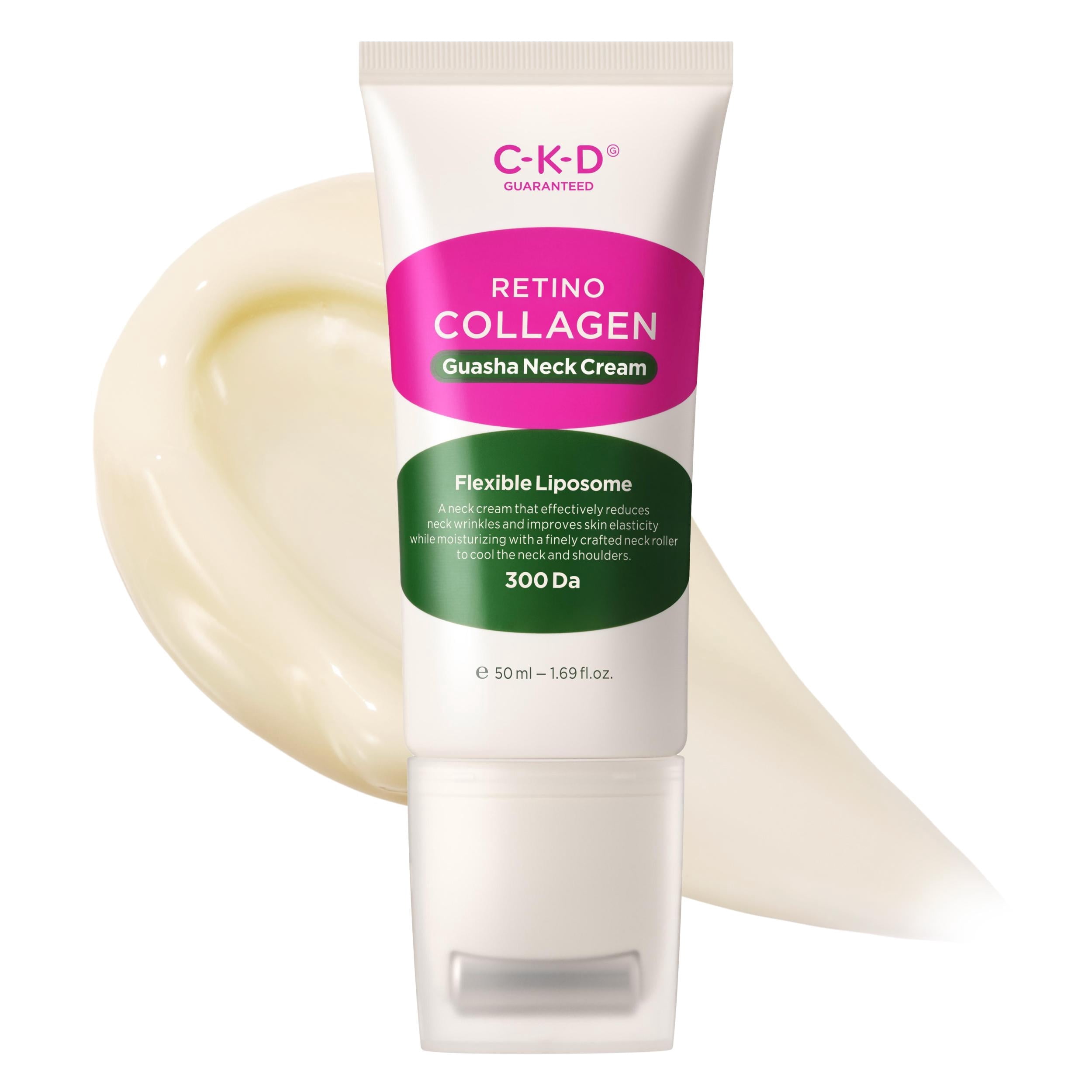 CKD Retinol + Collagen Gua Sha Neck Firming and Lifting Cream, 1.69 oz