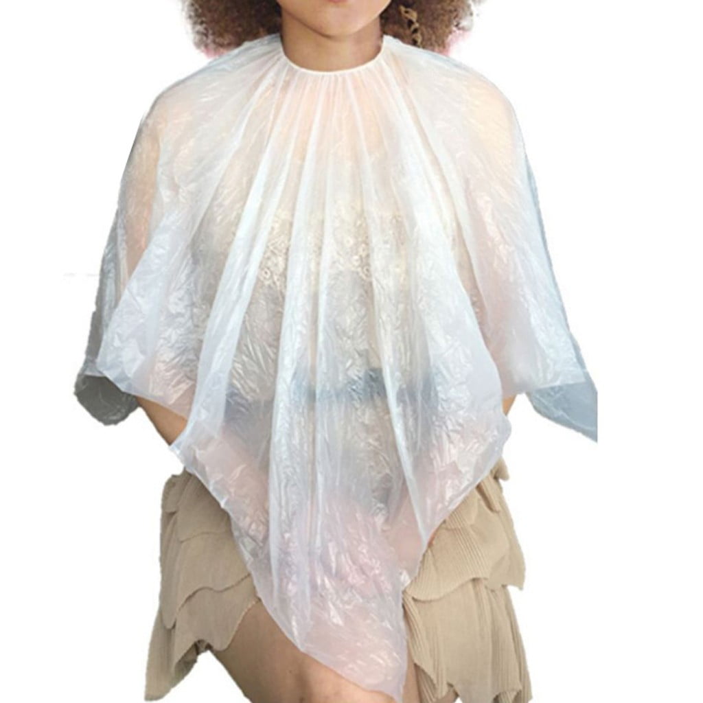 CKDOHAPEL 100 Pcs Disposable Hair Dyeing Shawl Hair Hair Color Cape