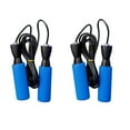 CKDOHAPEL 2Pcs Jump RopeAdjustable Speed Jumping Cable Skipping Rope