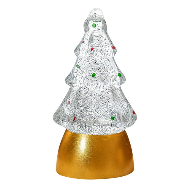CKDOHAPEL LED Light Up Christmas Tree Decoration Small Tabletop