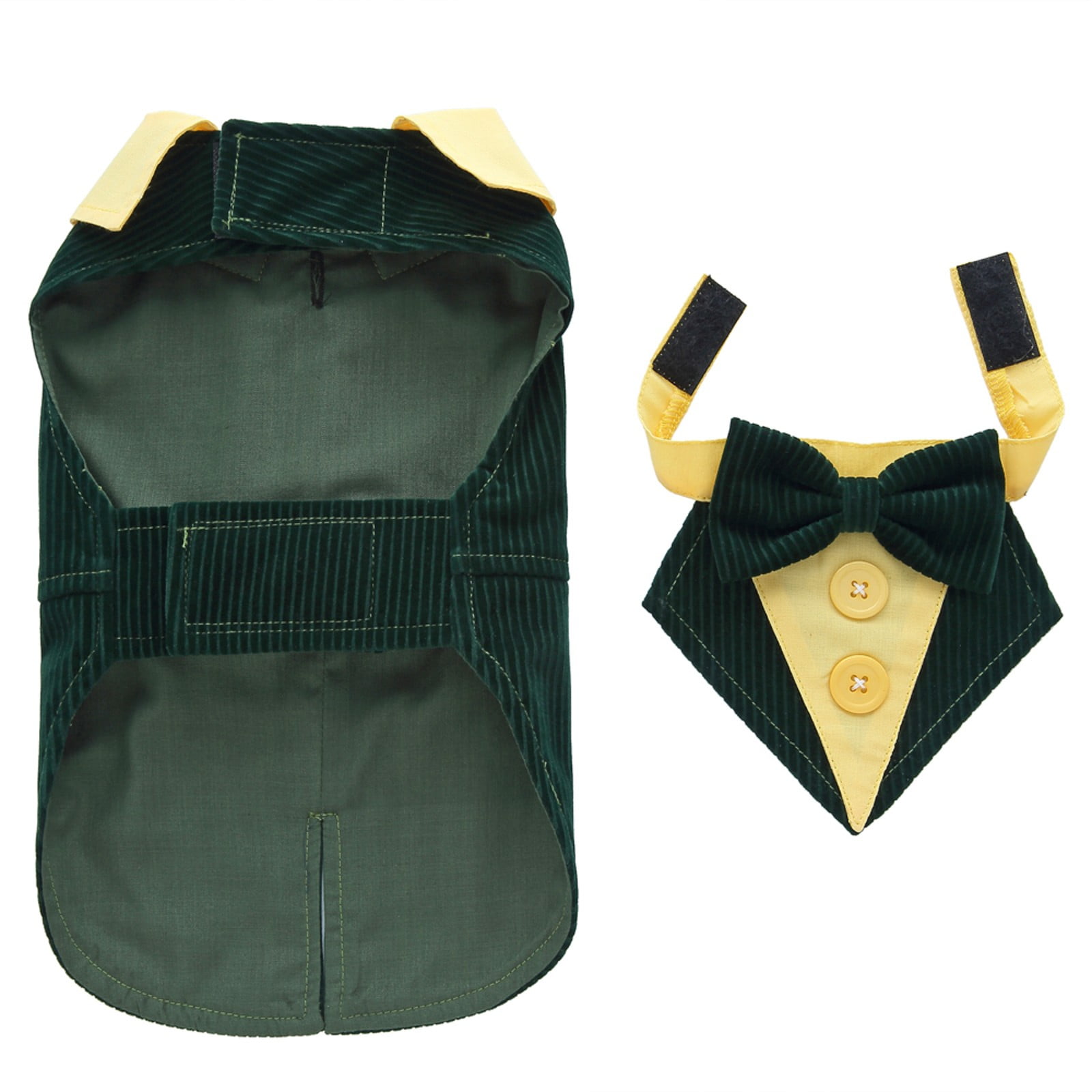 CKDOHAPEL Pet Clothing Dog Dress Tuxedo Pet Clothing Dog Suit Pet ...