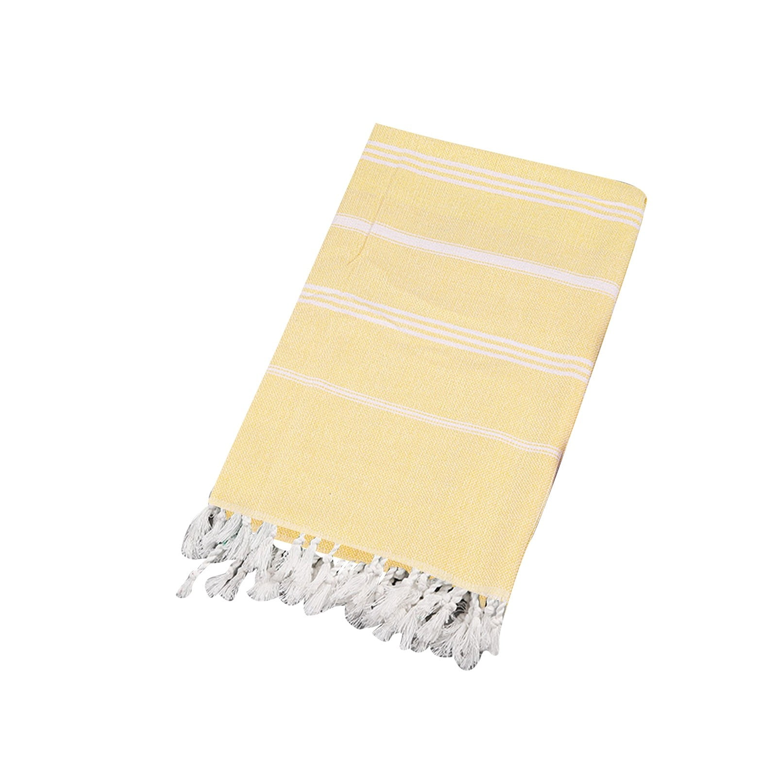 CKDOHAPEL Pure Turkish Non Stick Sand Tassel Beach Towel Adult Outdoor ...