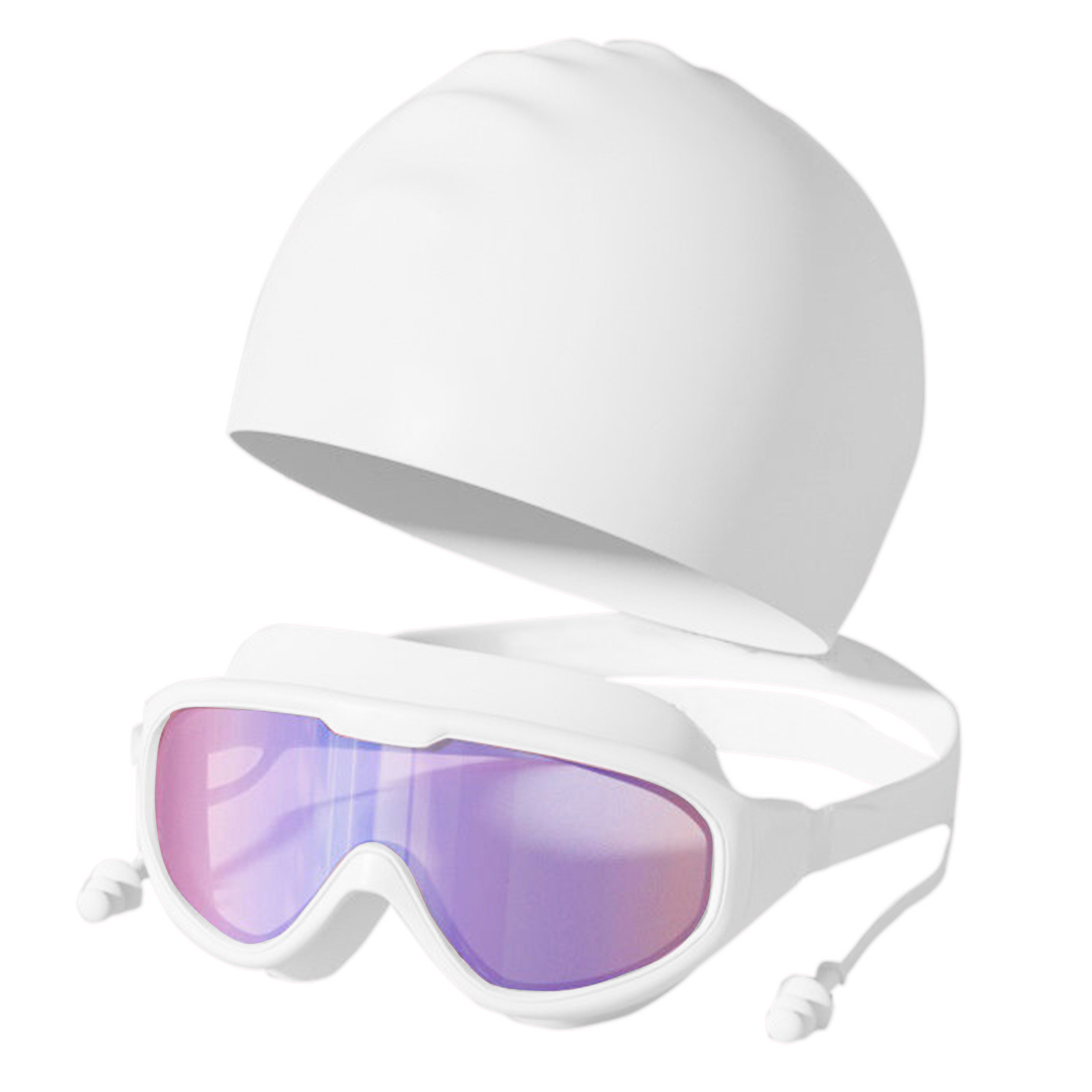 CKDOHAPEL Swimming Goggles Anti Fog Men and Women Large Frame Swimming