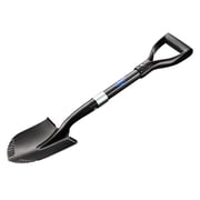 CKG Carbon Camping Shovel 28 Inches Lightweight Mini Shovel Portable Ideal for Digging, Small Garden Shovel with D Handle Round Point Blade Camp Shovel, Small