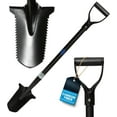 CKG Carbon Metal Detecting Shovel Digging Tool with Double Serrated ...