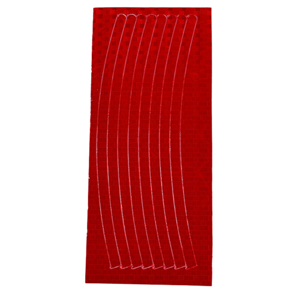 CKLC Bicycle Rim Reflective Tapes Waterproof Adhesive Decals Night