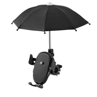  MOUMOUTEN Umbrella Holder For Stroller, Stainless Steel Bike  Umbrella Stands, 360 Adjustable Telescopic Outdoor Wheelchair Umbrella  Bracket For Handlebar Bike Stroller