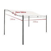 CKLXNGT Newce Retractable Awning Sun Shade Shelter with Easy Crank Opening for Patio Deck Yard
