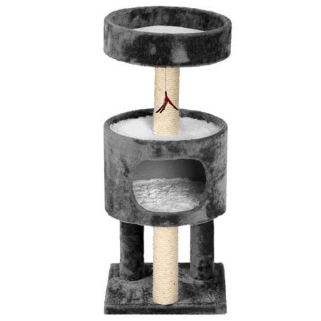 CKO Cat Furniture 33'' Plush Suite Cat Tree