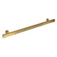 thumbnail image 1 of CKP #1550 Newport Collection 8-13/16 in. (224mm) Square Bar Pull, Amber Gold, 1 of 4