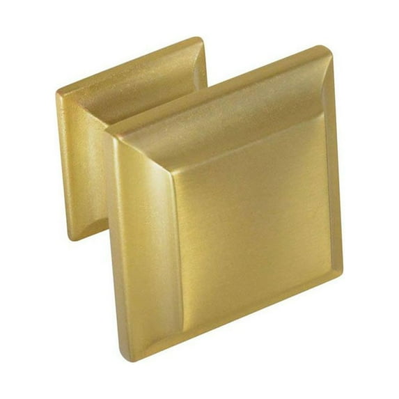 CKP #1880 Origins Collection 1-5/16 in. (33mm) Cabinet Knob, Brushed Satin Brass - 10 Pack