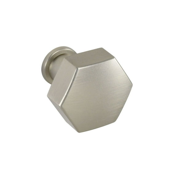 CKP #2689 Windsor Collection 1-1/8 in. (29mm) Hex Knob, Satin Nickel