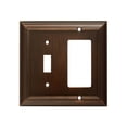 thumbnail image 1 of CKP #31197 Impressions Collection Toggle/Rocker Wall Plate, Oil-Rubbed Bronze, 1 of 2