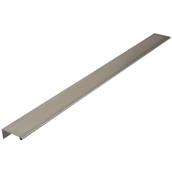 CKP #3306 Visions Collection 20 in. (508mm) Back Mount Finger Edge Pull, Brushed Nickel