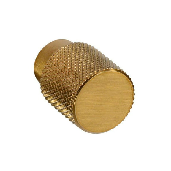 CKP #8500 Origins Collection 3/4 in. (20mm) Knurled Steel Knob, Amber Gold