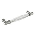 thumbnail image 1 of CKP #G-300 Brilliance Collection 3-3/4 in. (96mm) Crystal Pull, Clear with Brushed Nickel Base, 1 of 4