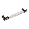 thumbnail image 1 of CKP #G-300 Brilliance Collection 3-3/4 in. (96mm) Crystal Pull, Clear with Oil-Rubbed Bronze Base, 1 of 4