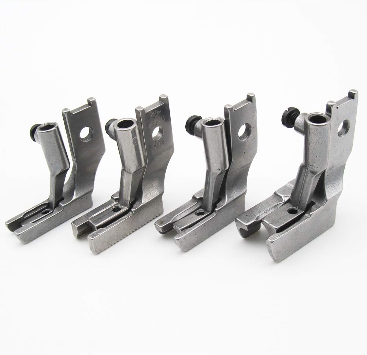 Pied Double Bout Avec Dents Pour Machine PFAFF 145 335 545 - Pièce De Rechange 1/4 (6mm)