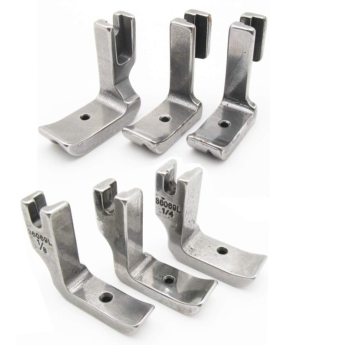 CKPSMS 4 Paia Di Piedini A Doppia Punta Welting Per PFAFF 145, 335, 545 – Numeri Parte 49544T+49047T